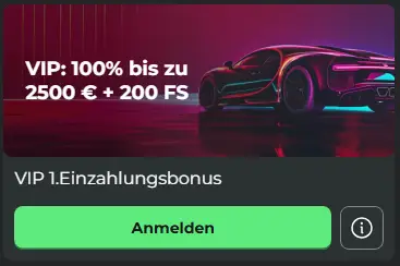 Super Spin Casino VIP-Willkommensbonus